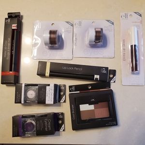 2/$30 New Elf makeup lot of 8, eyes, face and lip